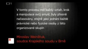 názor soudce na proces vedoucí k vytunelování Vaku Zlín